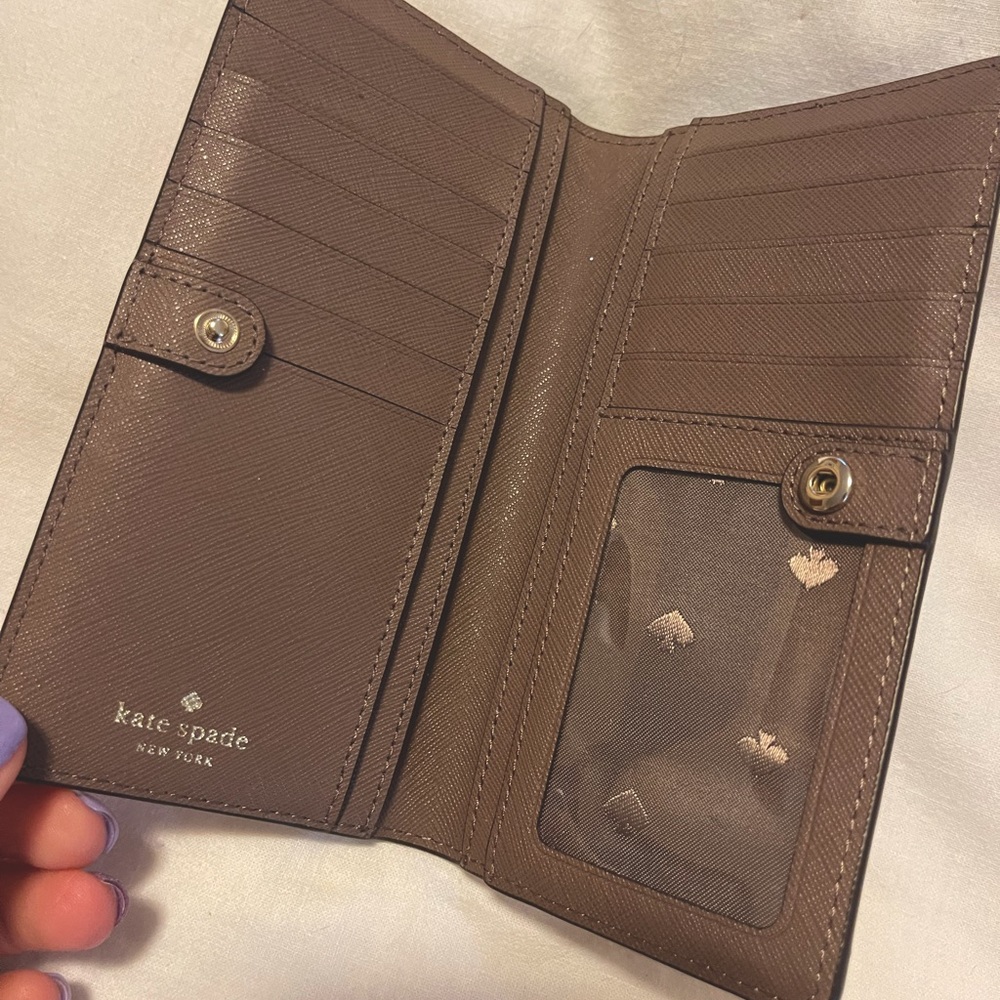 Light pink/Taupe Kate Spade Wallet